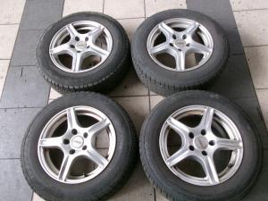 Obutá sada ALU Dezent 5x112 R15 s pneu 195/65 R15